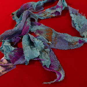 Silk Art Scarf by Grace Valery Guignon