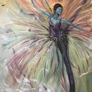Dance of the Dandelion I by Deborah Setser 