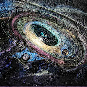 GALAXY IN  MOTION by Pam McAdams