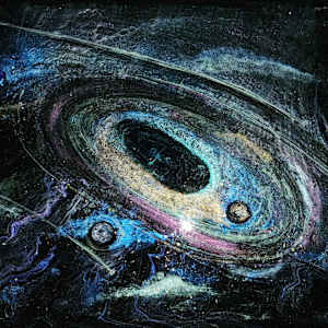 GALAXY IN  MOTION by Pam McAdams  Image: Galaxy in Motion