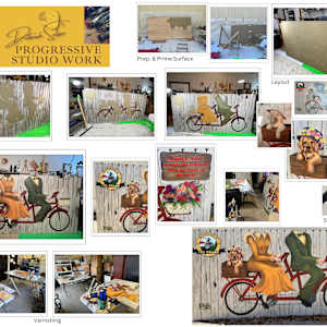 Photo Op Mural - City of Mineola, Texas by Deborah Setser 