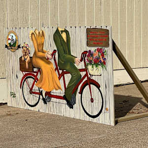 Photo Op Mural - City of Mineola, Texas by Deborah Setser 