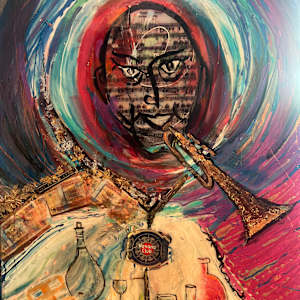 Cuban Jazz Player by Michael Sean Degnan, Image 1.