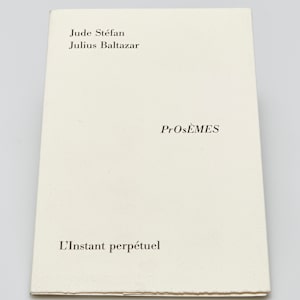 Prosem by julius Baltazar-L, Jude Stéfan-A 