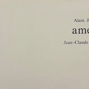 Amers by Alain Jégou-A, Jean-Claude Le Floch-L 