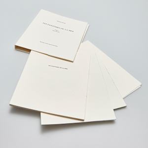 Les fantômes et la mer by Michel Butor-A, René Laubiés-L 