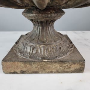 French Cast Iron Urn 10"x20" 
