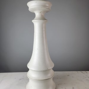 Handmade Potttery Candleholder 19.5" 