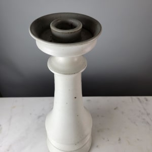 Handmade Potttery Candleholder 19.5" 