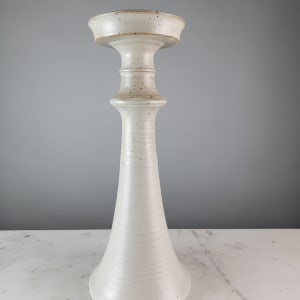 Handmade Potttery Candleholder 17.5" 