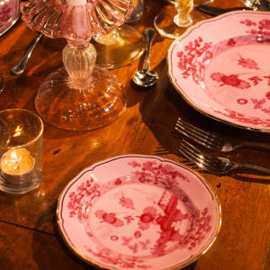 Richard Ginori Oriente Italiano Porpora B&B Plates, set of 4 by Richard Ginori