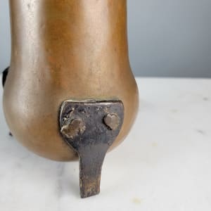 1800's Copper Warmer with Handle 