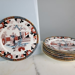 Hanley Great Britain Plates "2359" / Set of 8 