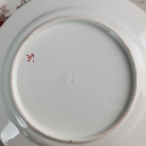 Hanley Great Britain Plates "2359" / Set of 8  Image: All dishes ink marked with "3, 2359"