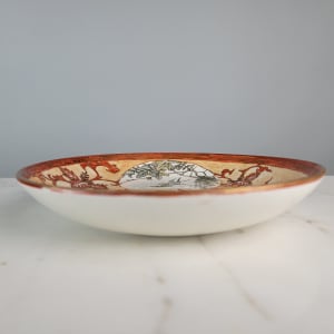 East Asia Plate by Japanese and Chinese Porcelain 