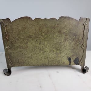 Brass Memo Organizer by American Arts and Crafts Style 