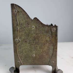 Brass Memo Organizer by American Arts and Crafts Style 