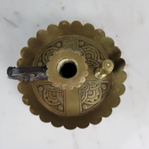 1880's Brass Chamberstick by Christopher Dresser Style 