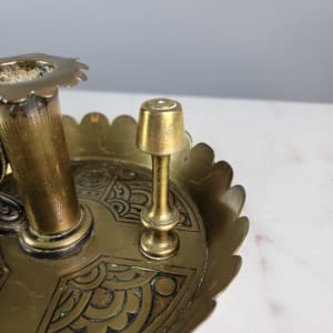 1880's Brass Chamberstick by Christopher Dresser Style 