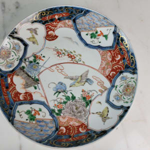 East Asia Plate by Japanese and Chinese Porcelain 