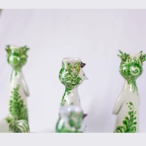 Centaur Candlestick Holders by Bjørn Wiinblad 