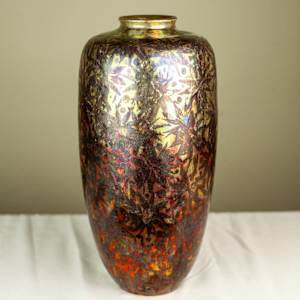 Luster Glaze Pottery Vase by Richard Friewald, Image 4.