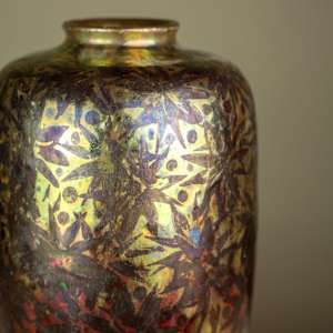 Luster Glaze Pottery Vase by Richard Friewald, Image 3.