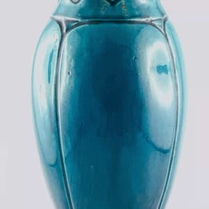 Lachenal Blue Vase by Edmond Lachenal 