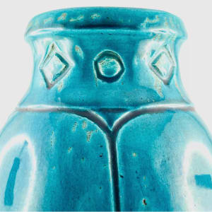 Lachenal Blue Vase by Edmond Lachenal 