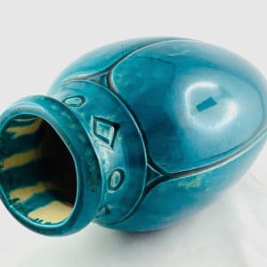 Lachenal Blue Vase by Edmond Lachenal 