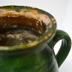 Green French Vintage Vase 