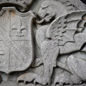 Griffin Plaque 46.5" 