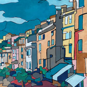 Cinque Terre Village by Erica Lambrecht