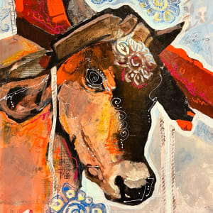 Costa Rica Orange Ox by Terri Goodness