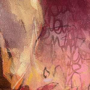 When the Earth Grows Quiet by Terri Goodness  Image: Detail lower right