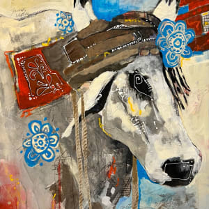 Costa Rica White Ox #1 by Terri Goodness