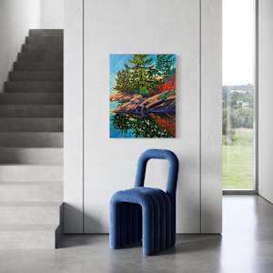 Stillness Beneath the Trees by Dawn Schmidt 