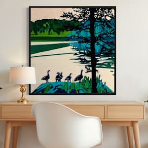 Lakeward Journey by Dawn Schmidt 