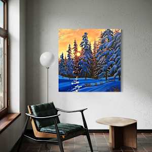 A Stillness in the Pines by Dawn Schmidt 