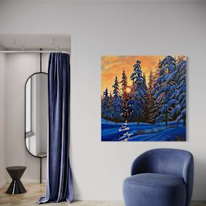 A Stillness in the Pines by Dawn Schmidt 