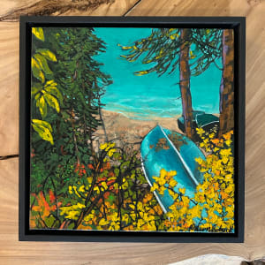 Emerald Shoreline Reverie by Dawn Schmidt 