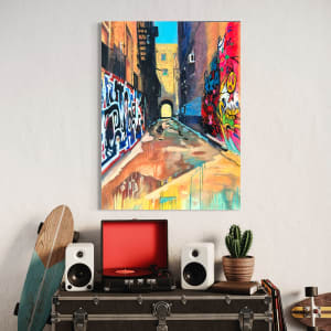 Graffiti Splash by Dawn Schmidt 