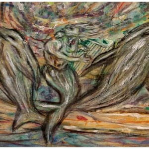 Circus Cave Drawing, mixed media, $425 not including shipping by Stephen Mead  Image: Circus Cave Drawing detail