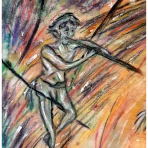 Circus Cave Drawing, mixed media, $425 not including shipping by Stephen Mead  Image: Circus Cave Drawing detail