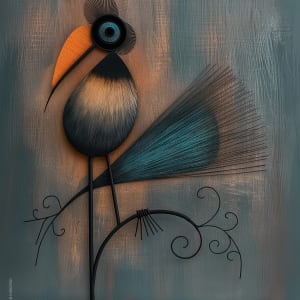 Feathered Majesty by Mohamed Ayman DAEF