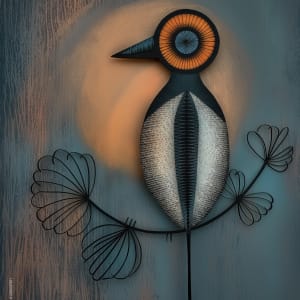 Abstract Avian Essence by Mohamed Ayman DAEF