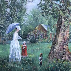 On A Walk by Ahad Ismailovich Gasanov