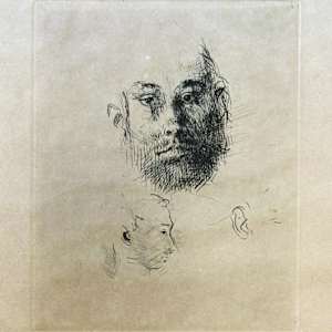 Portrait of a Bearded Man by Jack Levine