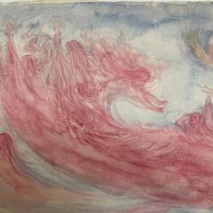 Waves sketch by Antony Baynes