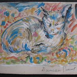 Cat by Duncan Grant